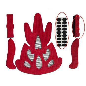 Universal Helmet Padding Kit Foam Pads Set Airsoft Helmet Pads For Bike Motorcycle Cycling Helmet Motorcycle Accessories